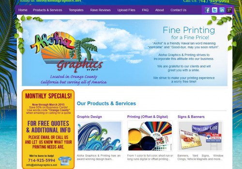 Aloha Graphics And Printing