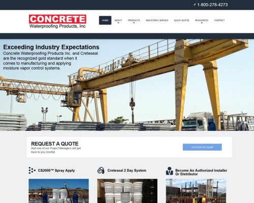 Concrete Waterproofing Products