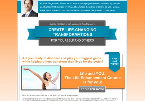 Create Life-Changing Transformations