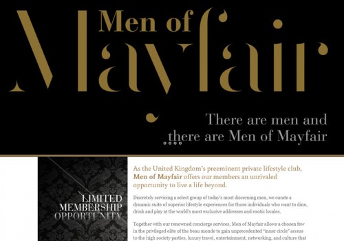 Men Of Mayfair